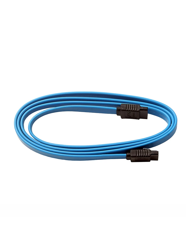 Cáp dữ liệu SATA3.0 tốc độ cao Cáp nối tiếp ổ cứng ổ đĩa quang SATA3 hai đầu có khóa kẹp lò xo cố định đầu nối thẳng