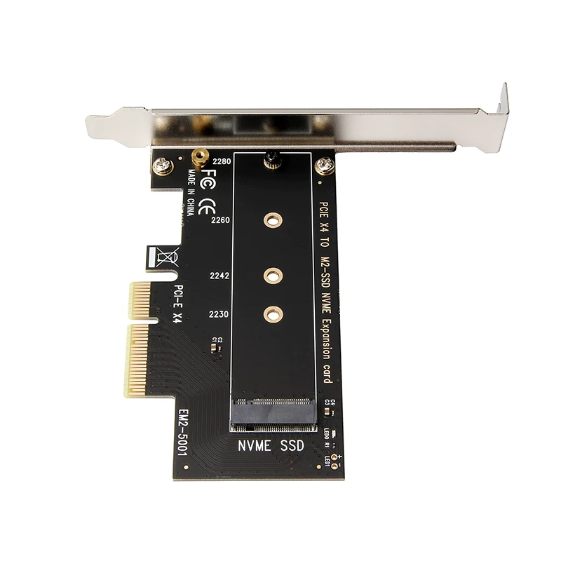 Bộ chuyển đổi card mở rộng PCIE NVME m.2 M Key type M.2 SSD sang PCIE 4X, m.2 sang pci-e