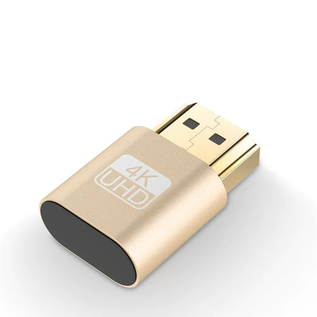 Trình giả lập card đồ họa Màn hình ảo HDMI Tải giả lập DP Màn hình giả lập DVI từ xa 3060 Màn hình giả lập chuyên dụng