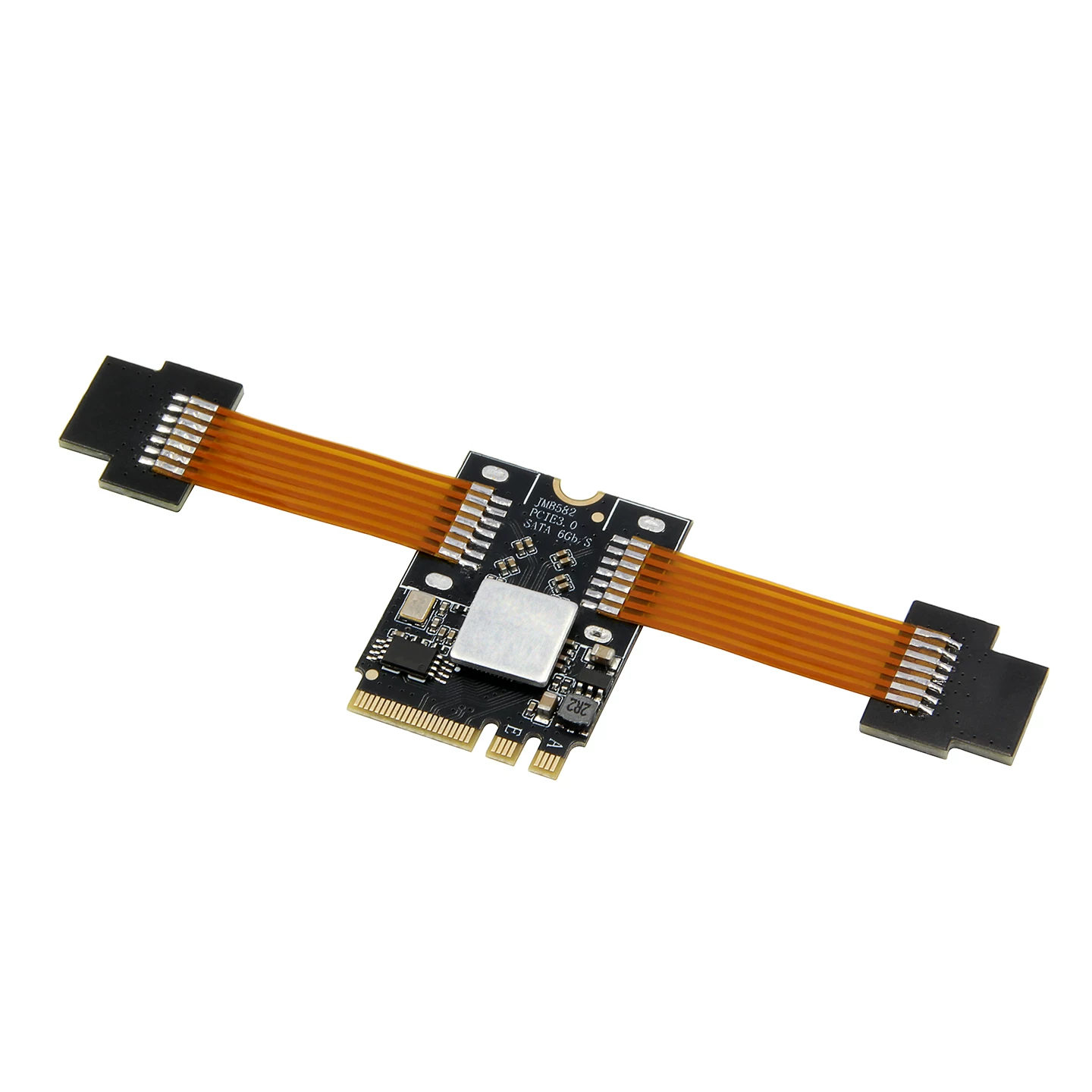 Thẻ mở rộng ổ cứng M.2 WiFi sang 2 cổng SATA dành cho máy tính xách tay và máy tính để bàn NAS Synology JMB582