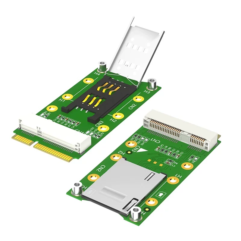 Mini PCIE sang USB, MINIPCIE sang MINIPCIE Bảng chuyển đổi mô-đun 3G 4G có ngăn đựng thẻ SIM