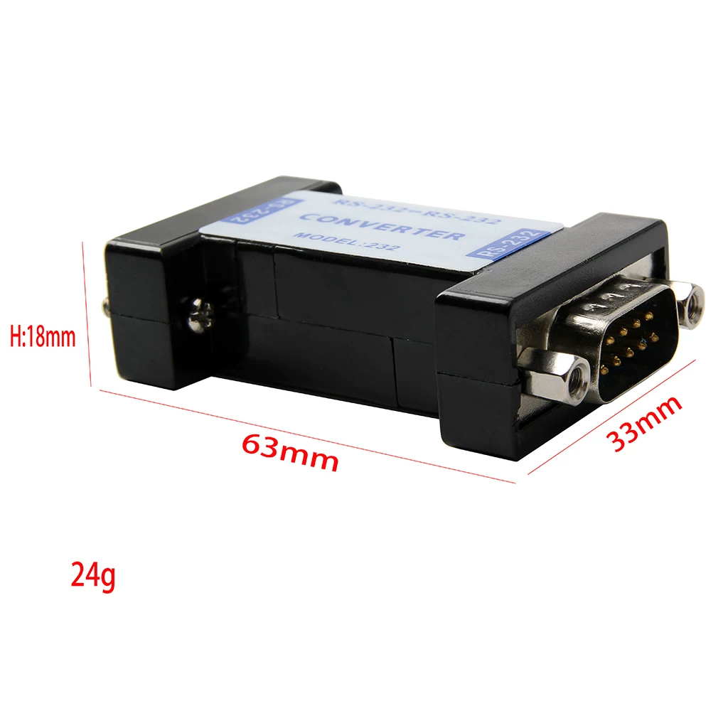 Bộ cách ly quang RS232 đến 232 Bộ bảo vệ cổng nối tiếp RS232 đến 232 Bộ cách ly quang chống sét