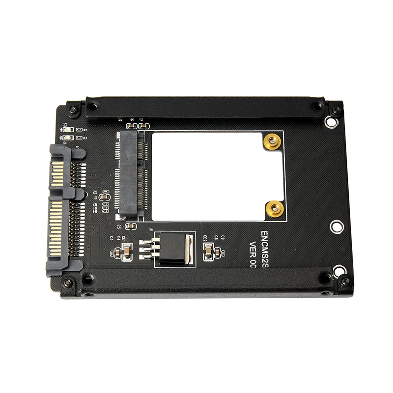 Thẻ mở rộng MSATA sang SATA3.0 Ổ cứng thể rắn SSD sang giao diện 6Gbps Thẻ chuyển đổi kênh SATA