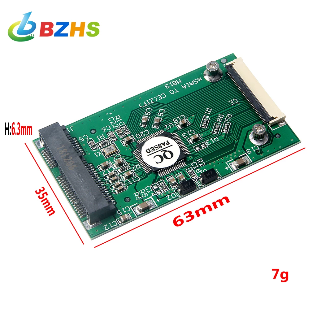 Ổ cứng MSATA sang CE/ZIF40pin SSD card chuyển đổi ổ cứng thể rắn CE sang MSATA phù hợp cho Dell Fuji