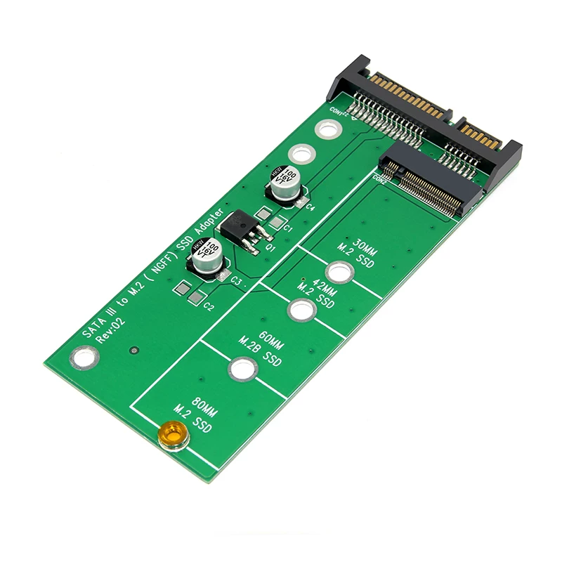 Thẻ chuyển đổi M.2 sang SATA3.0 M2 NGFF SSD ổ cứng thể rắn sang giao diện SATA