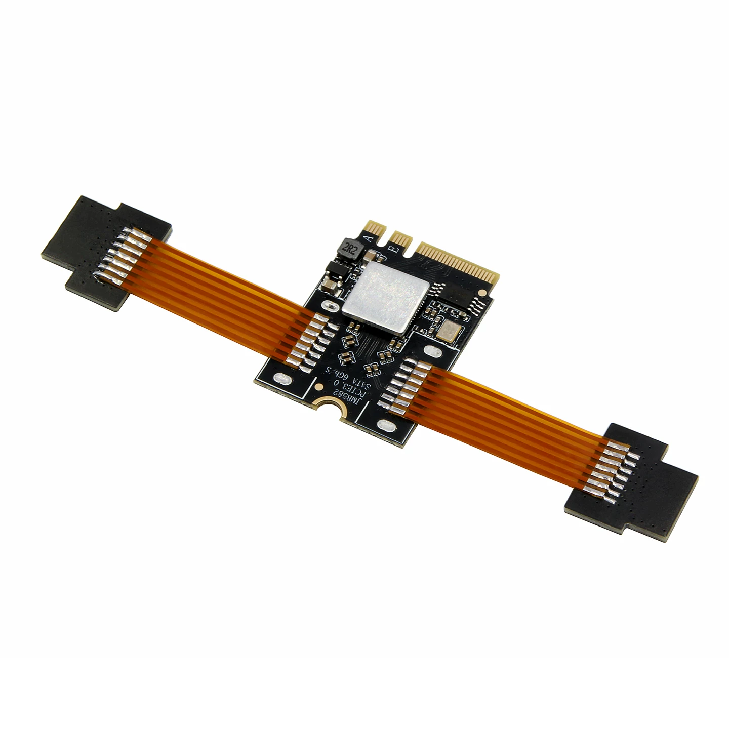 Thẻ mở rộng ổ cứng M.2 WiFi sang 2 cổng SATA dành cho máy tính xách tay và máy tính để bàn NAS Synology JMB582