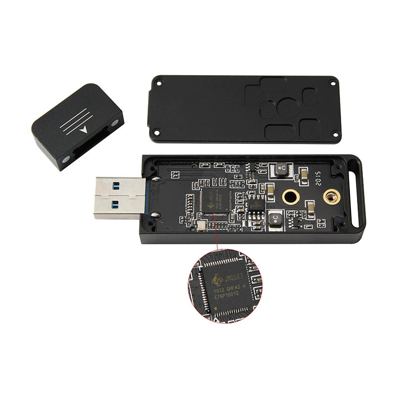 Thích hợp cho vỏ ổ cứng thể rắn NVMe 2230 2242 PCIE NVME sang USB3.0 3.1 vỏ ổ cứng di động