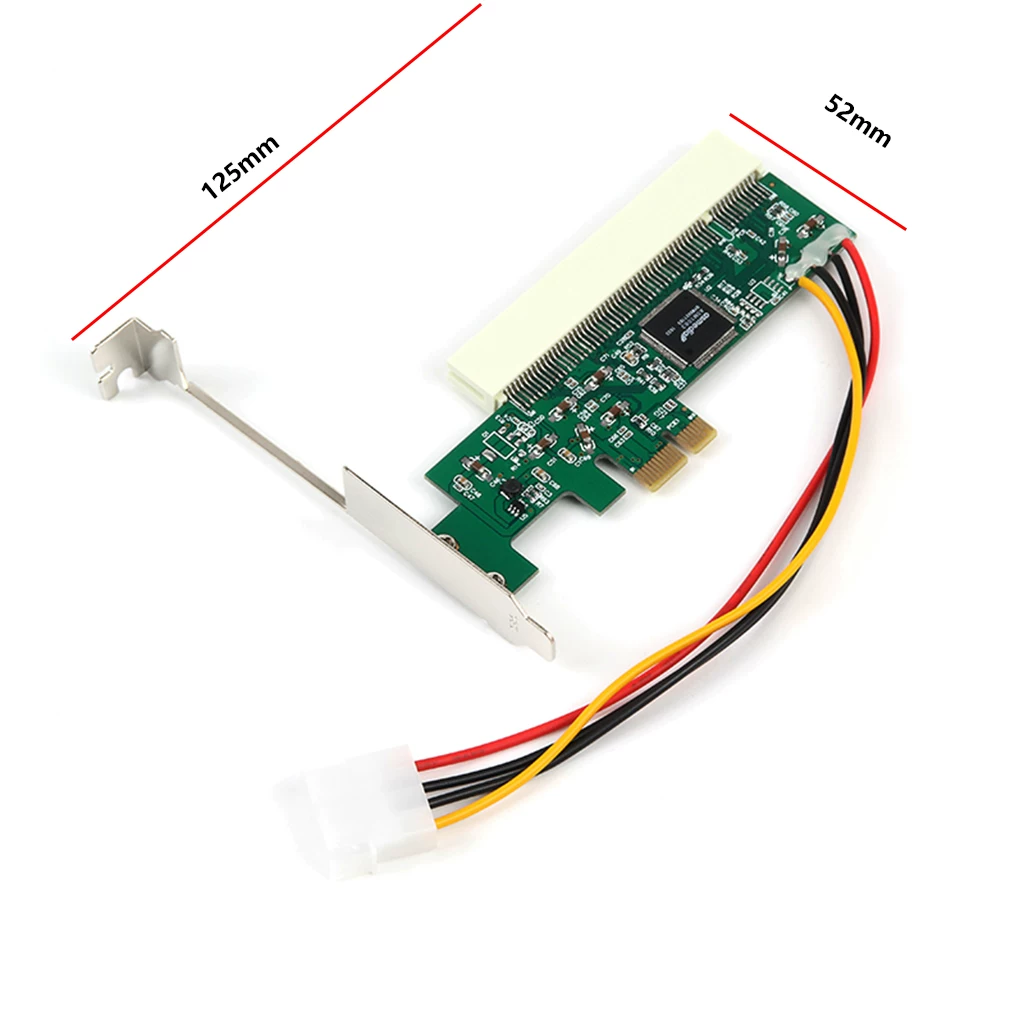 Thẻ chuyển đổi PCI-E1x sang PCI Thẻ mở rộng PCIE hỗ trợ thẻ kiểm soát thuế/thẻ ghi video thẻ âm thanh