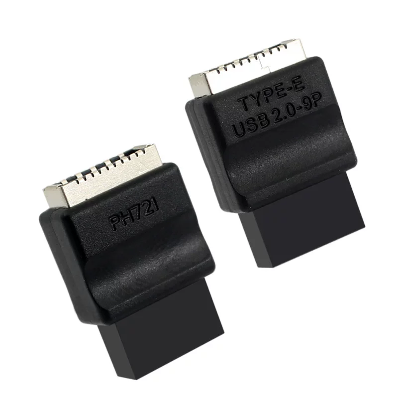Bo mạch chủ USB2.0 9 chân 9PIN sang TYPE-E bộ chuyển đổi cáp khung máy tính bảng mặt trước TYPE-C