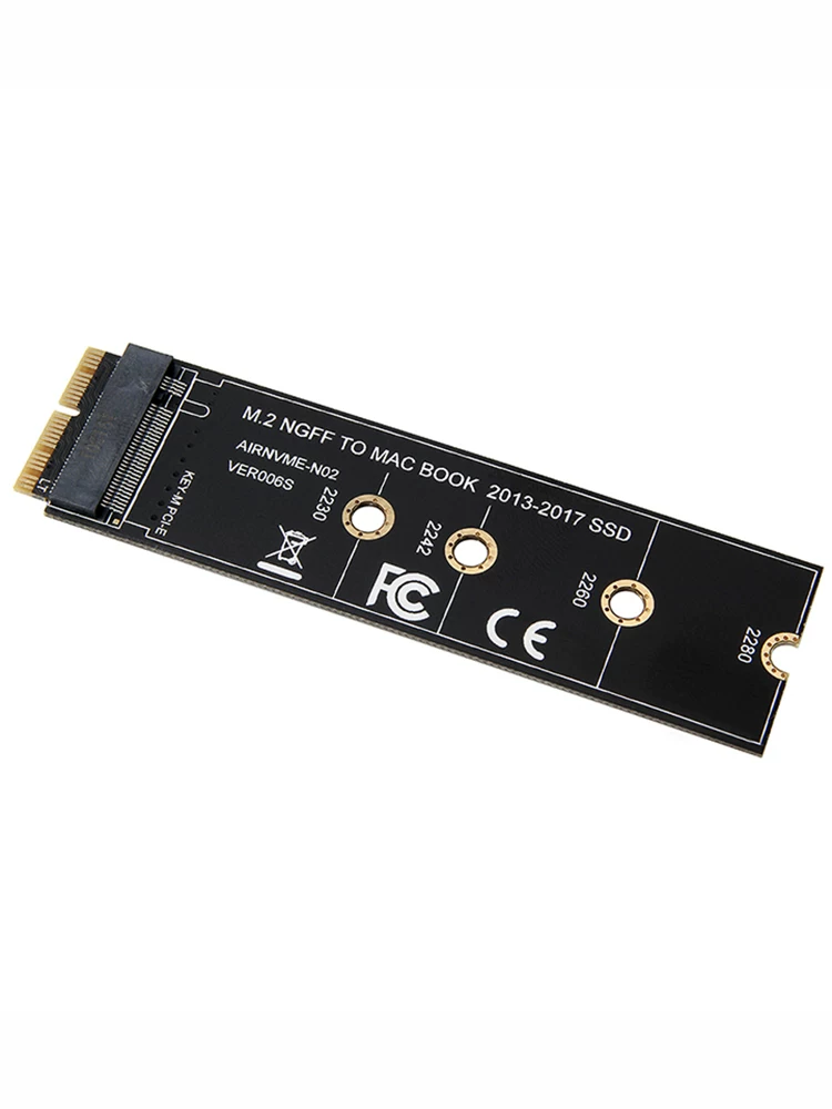 Thích hợp cho phiên bản nâng cấp M.2 NVME lên công cụ thẻ chuyển đổi ổ cứng thể rắn Apple 2013-2017 3.0