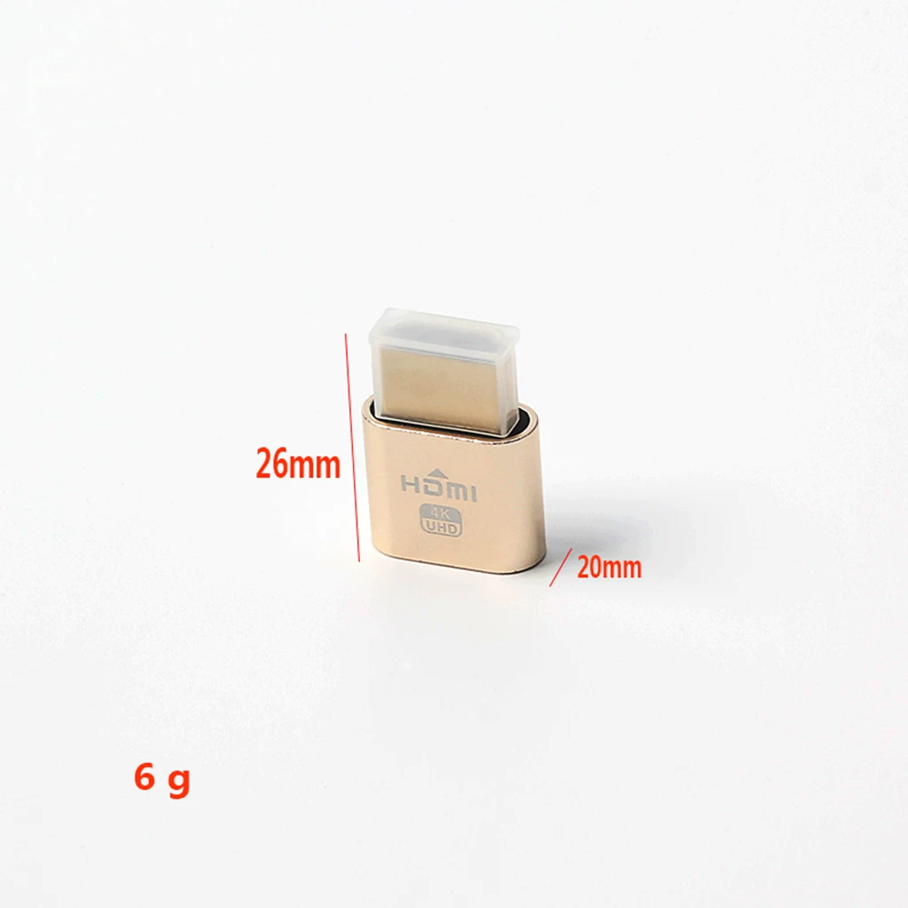 Thích hợp cho trình giả lập card đồ họa độc lập của NVIDIA Màn hình ảo HDMI HDMI ảo hóa một màn hình