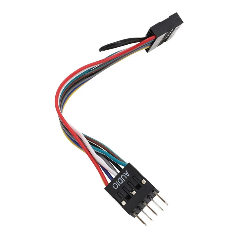 Thích hợp cho khung gầm tiêu chuẩn với cáp chuyển đổi bo mạch chủ Lenovo 11 chân sang 9 chân, cáp chuyển đổi 13 chân sang 9 chân USB âm thanh