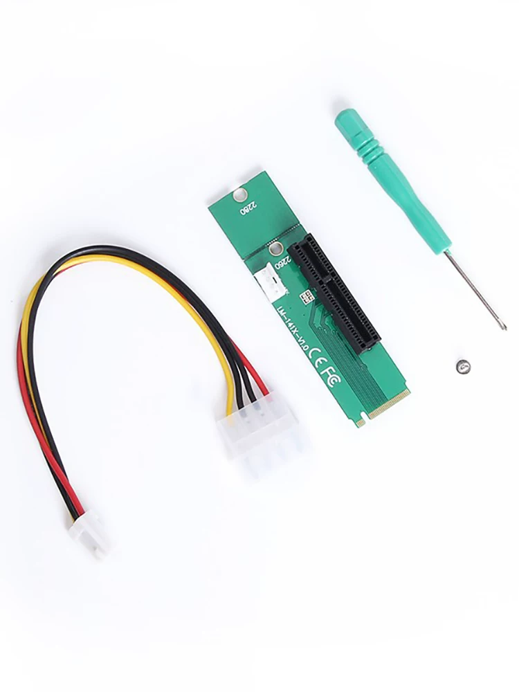 Thẻ chuyển đổi M.2 sang PCI-E Cổng M.2 sang thẻ mở rộng PCIE Thẻ chuyển đổi khe cắm M.2 sang PCI-E X4