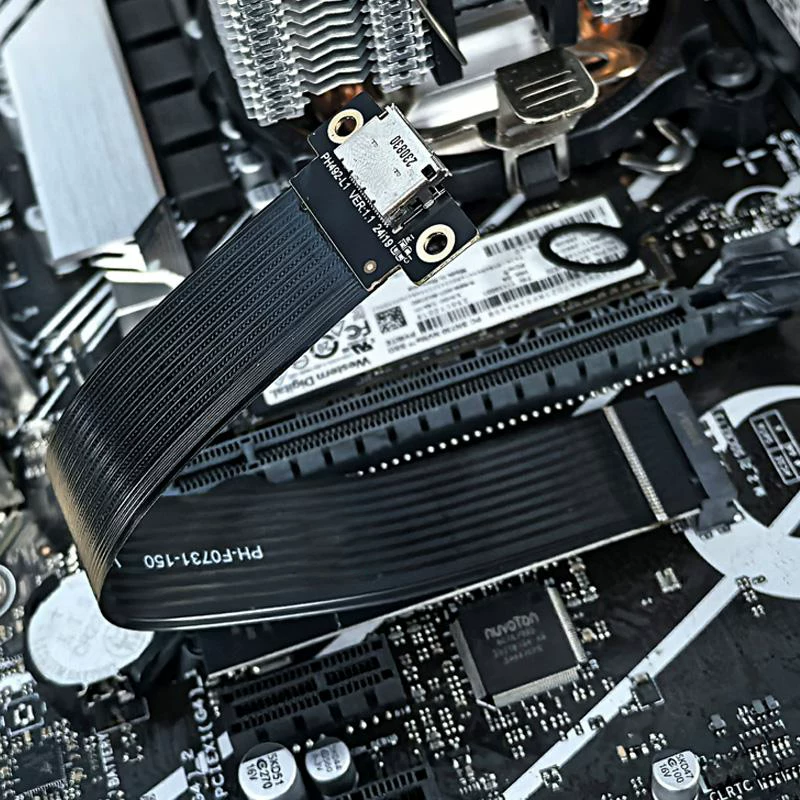 Cáp chuyển đổi NVMe M.2 sang Oculink SFF-8611 SFF-8612 cái PCIe 4.0