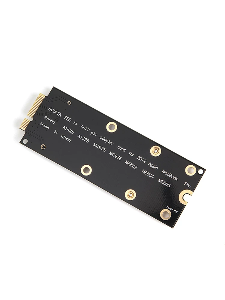 Thích hợp cho SSD MSATA với SSD Apple MacBook Pro A1425 A1398 của Apple 2012