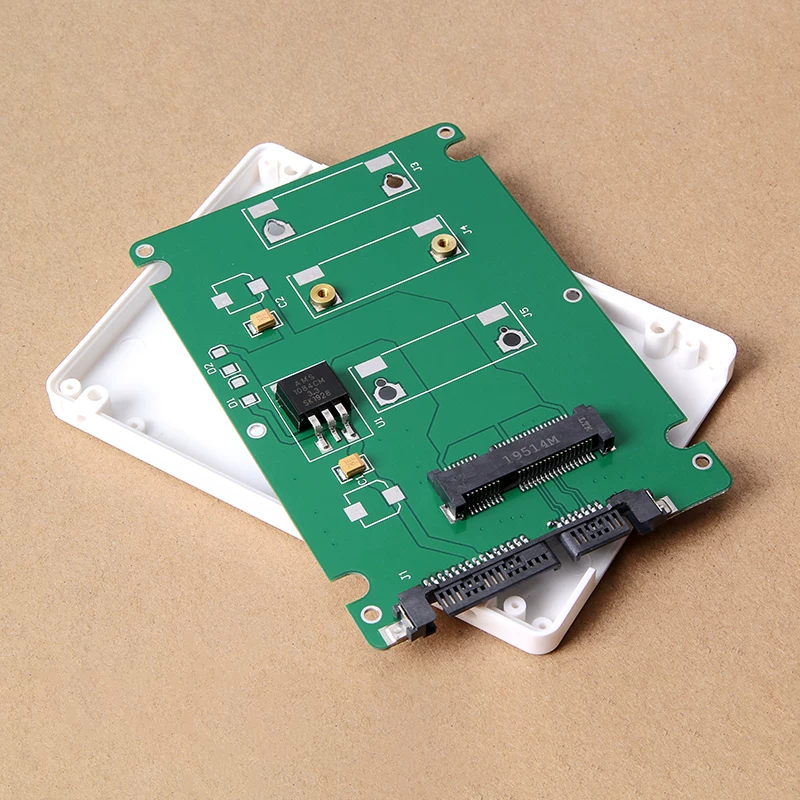 Hộp chuyển đổi mSATA sang SATA, card chuyển đổi ổ cứng thể rắn mSATA sang SATA3, SATA3.0
