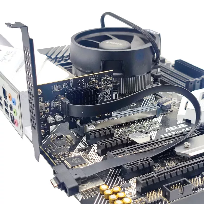 Thẻ mở rộng USB3.2 GEN2x2 20Gbps PCI-E 4X bộ chuyển đổi TYPE-C Xiangshuo ASM3242 chip