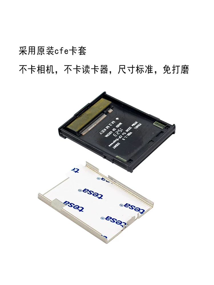 NGFF M2 M-KEY NVME 22*30 SSD sang CFExpress TYBE-B thẻ DIY lắp ráp hộp đựng thẻ