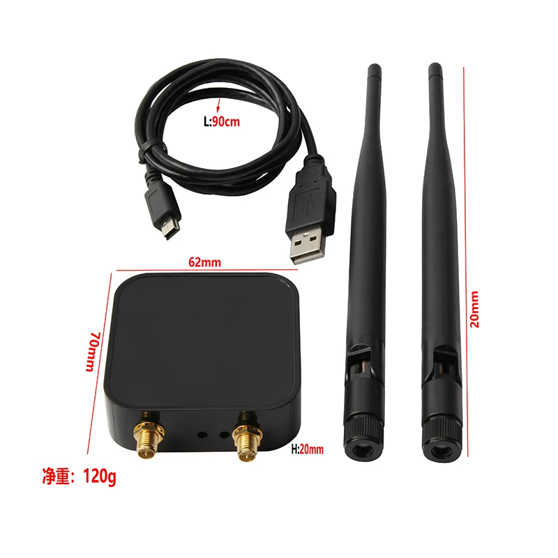 RT3572L card mạng không dây băng tần kép 2.4/5G bộ thu phát wifi không dây 5GUSB card mạng không dây 5.8G