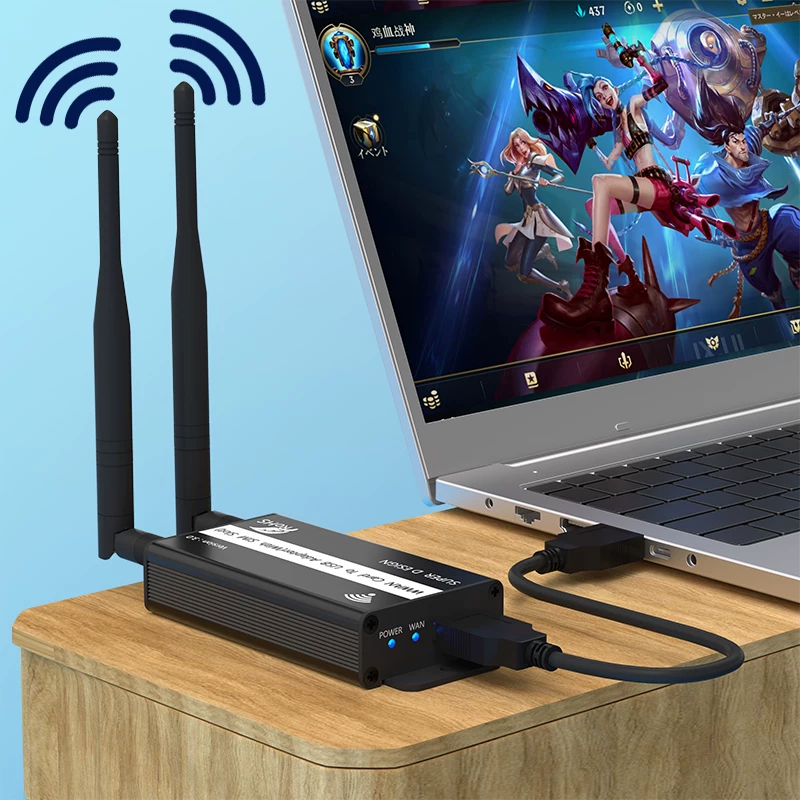 Bộ chuyển đổi M.2 KEY B sang USB3.0 có khe cắm thẻ SIM và hộp đựng mô-đun WWAN/3G 4G LTE