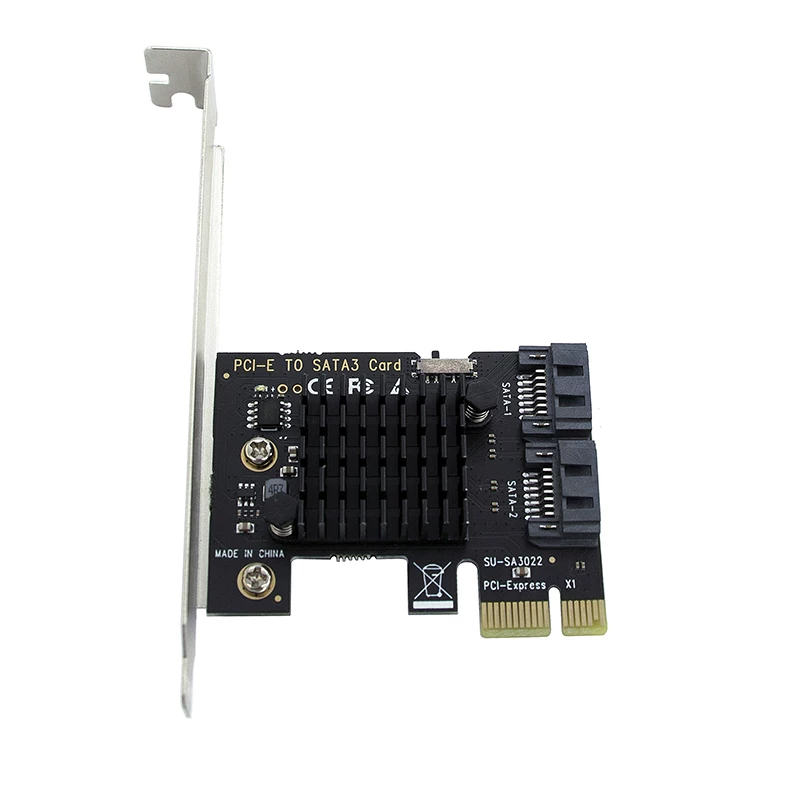 Thẻ mở rộng PCI-e sang SATA3.0 Thẻ mở rộng SATA3.0 Thẻ mở rộng ổ cứng giao diện SATA6GB máy tính để bàn