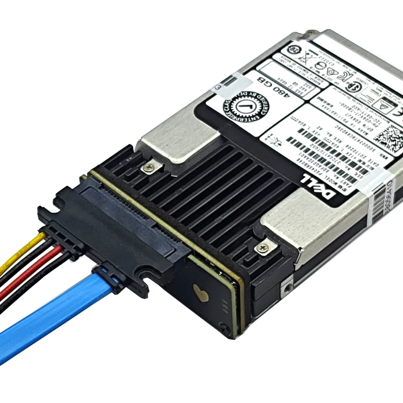 Ổ cứng SAS dạng rắn SSD sang thẻ mở rộng SATA3.0 SATA22PIN sang thẻ chuyển đổi SAS 29PIN 6Gbps