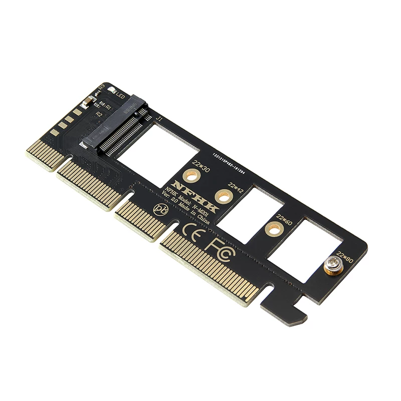 Thẻ mở rộng PCI-E 3.0 x4 x8 x16 sang NVME M.2 NVMe SSD m.2 M Key