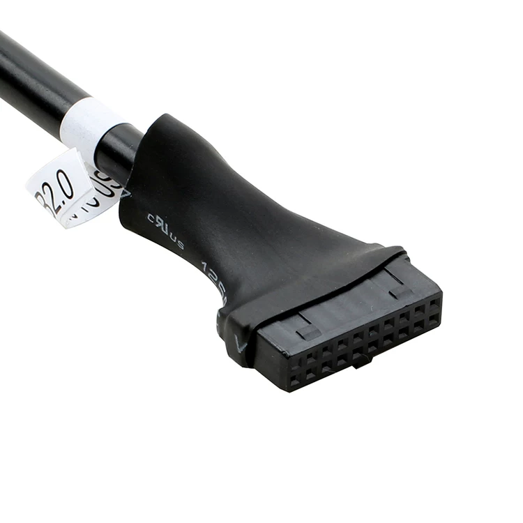 Bo mạch chủ USB 3.0 20 chân sang 2.0 9 chân cáp chuyển đổi từ cái sang đực/cáp USB 2.0 sang 3.0 cáp mặt trước
