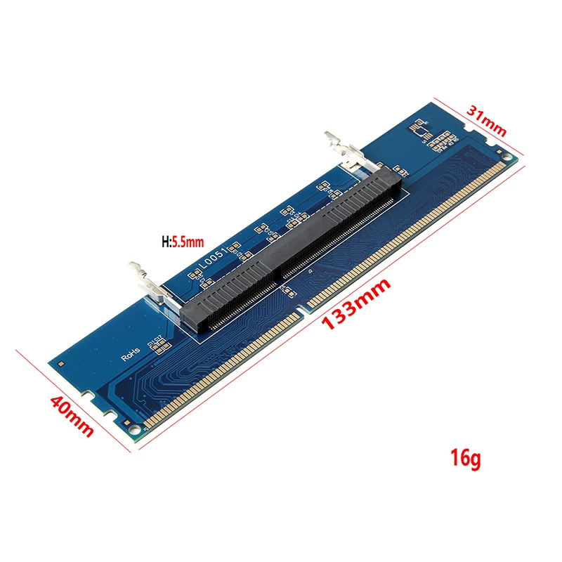 Miễn phí vận chuyển máy tính xách tay chính hãng DDR3 adapter card DDR3 bộ nhớ máy tính xách tay để máy tính để bàn máy tính xách tay adapter card
