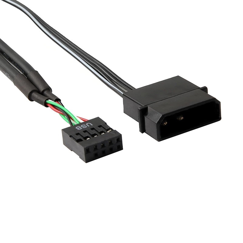 Bo mạch chủ USB2.0 9PIN sang 4 cổng 9PIN giao diện 9 chân sang 4 bộ chia 9 chân mở rộng HUB hub