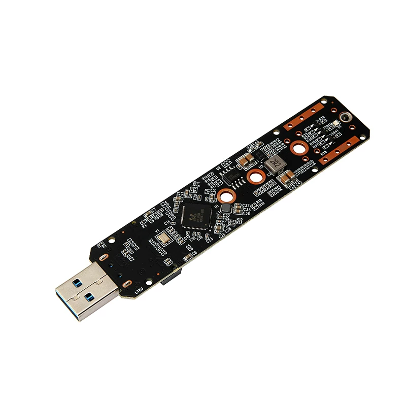 Vỏ ổ cứng di động USB3.1 Realtek RTL9210B giao thức kép M.2 NVME SATA A cổng 10G GEN2