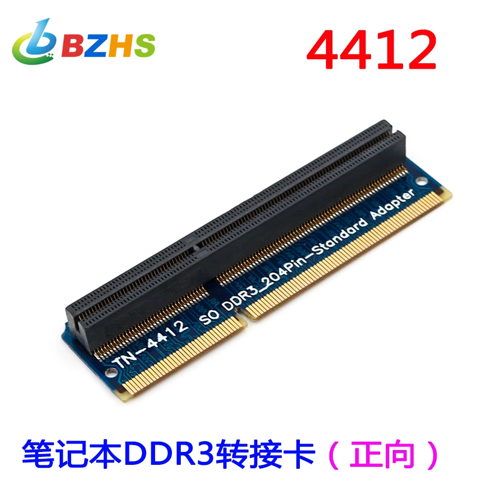 Laptop DDR3 mô-đun bộ nhớ thẻ chuyển đổi thẻ kiểm tra thẻ bảo vệ chuyển tiếp/đảo ngược DDR3 sang DDR3