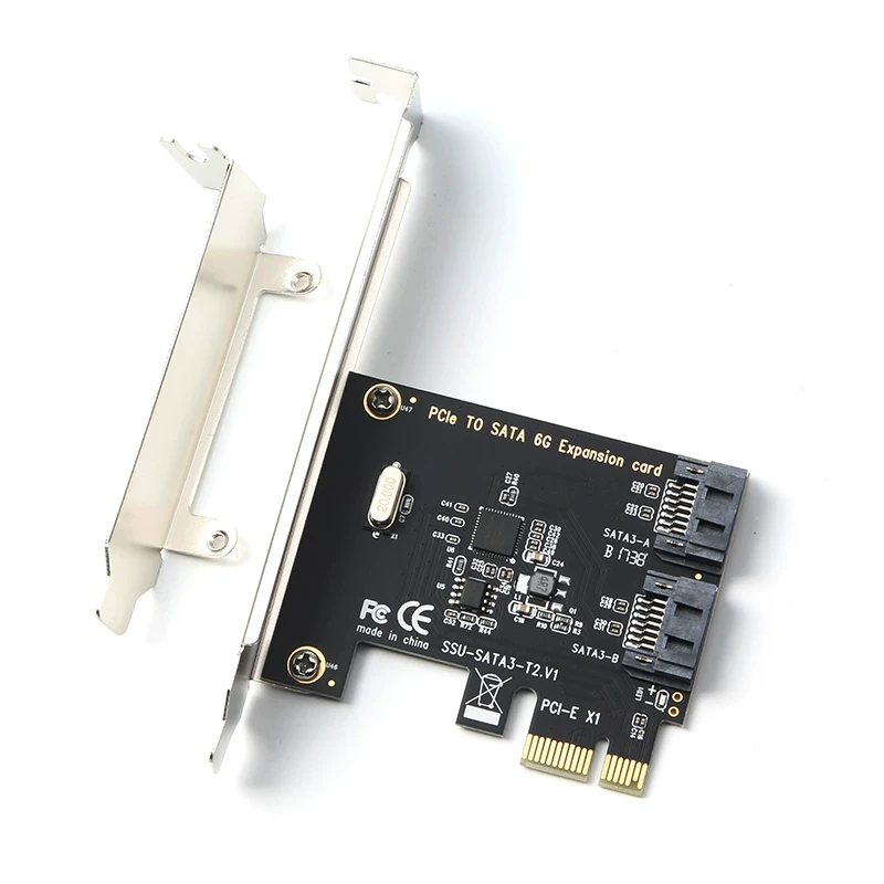 Card mở rộng PCI-e sang SATA3.0 dành cho máy tính để bàn, card chuyển đổi SATA3.0, card mở rộng ổ cứng, giao diện SATA6GB