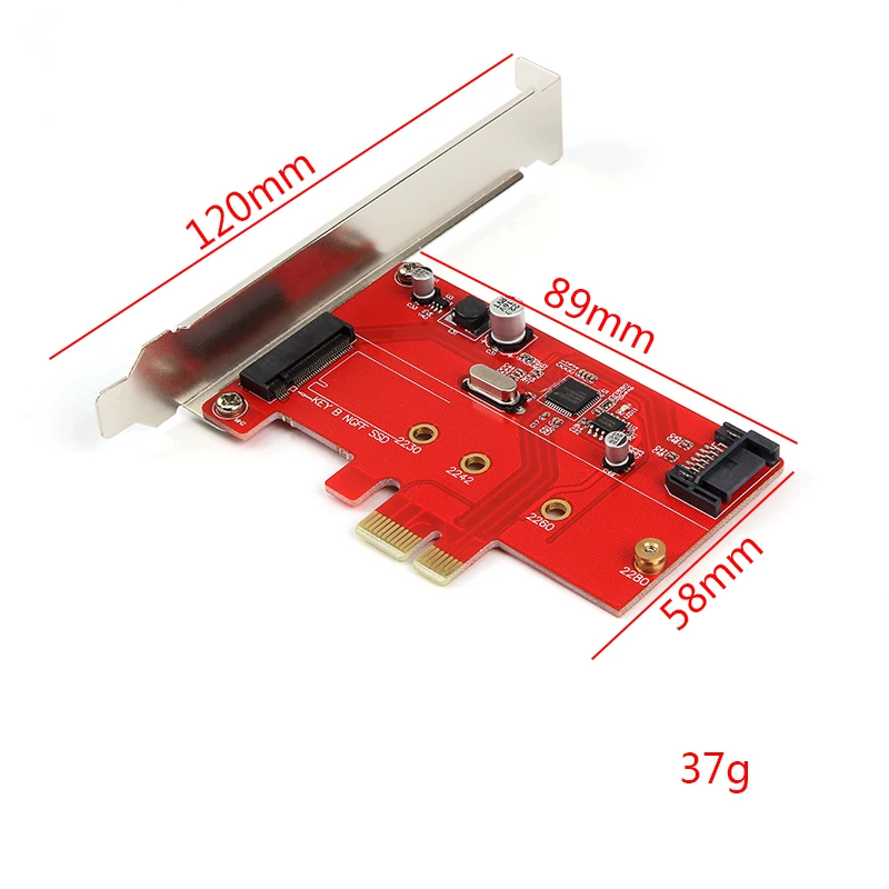 Card mở rộng PCI-E sang M.2 PCI-E pcie sang m.2 ssd card mở rộng SATA3.0