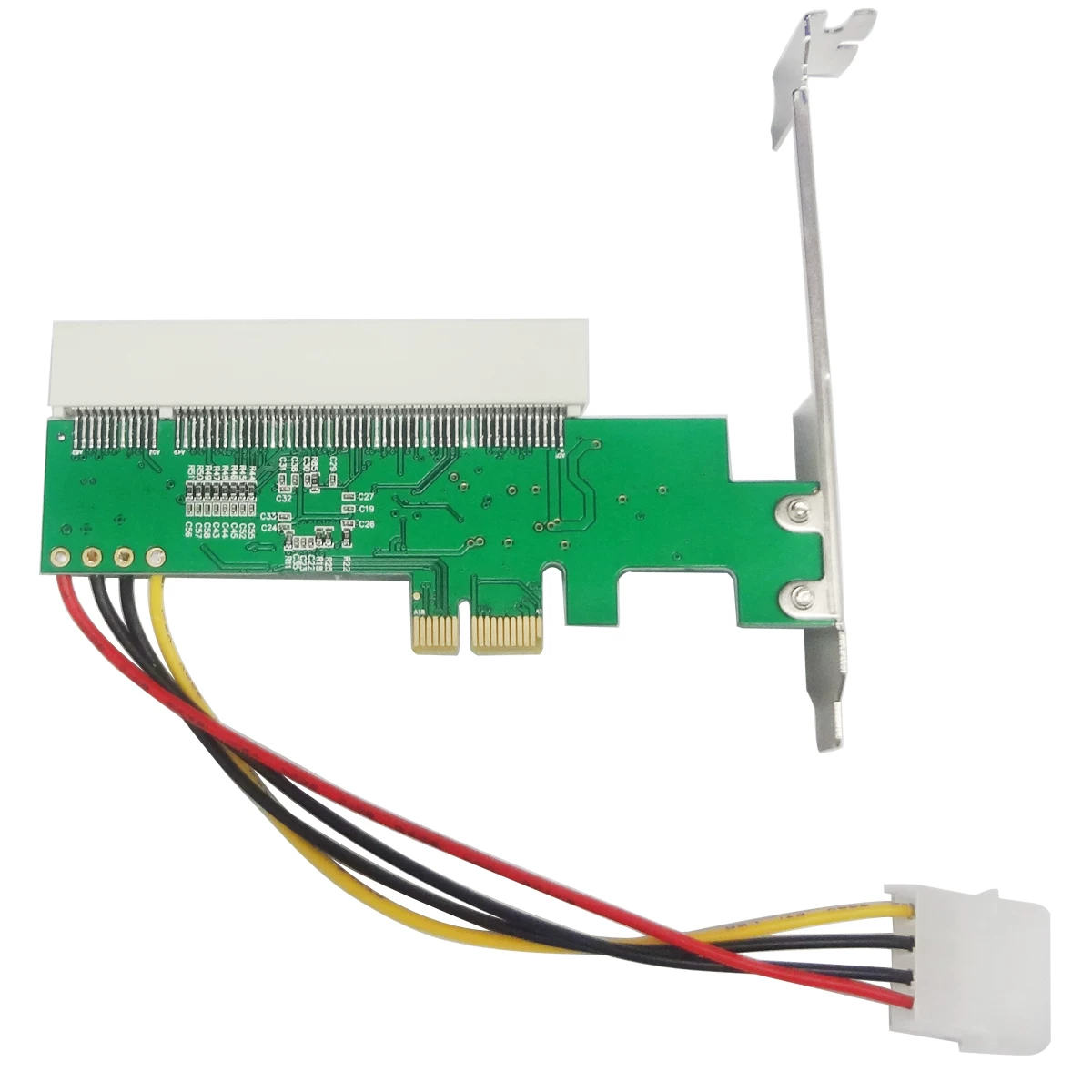 Thẻ chuyển đổi PCI-E1x sang PCI Thẻ mở rộng PCIE hỗ trợ thẻ kiểm soát thuế/thẻ ghi video thẻ âm thanh