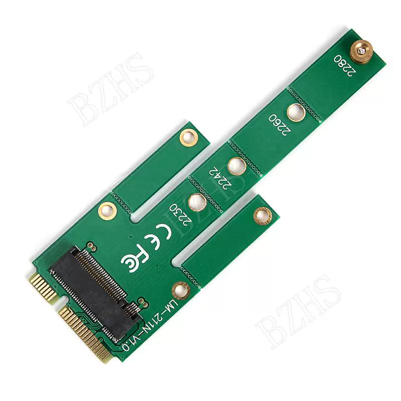 ngff m.2 sang msata chuyển đổi ổ cứng ngff m.2 thành giao diện msata. Chỉ hỗ trợ giao thức sata.