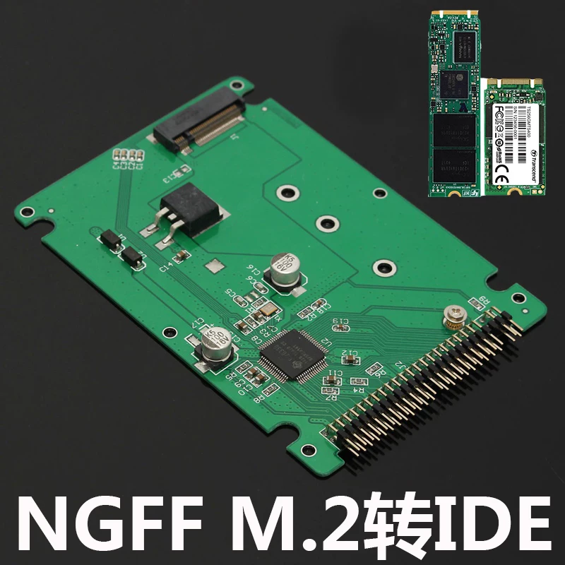 NGFF M.2 Giao thức SATA M.2 sang vỏ ổ cứng IDE SSD sang 2.5inch thẻ chuyển đổi SSD IDE sang M.2