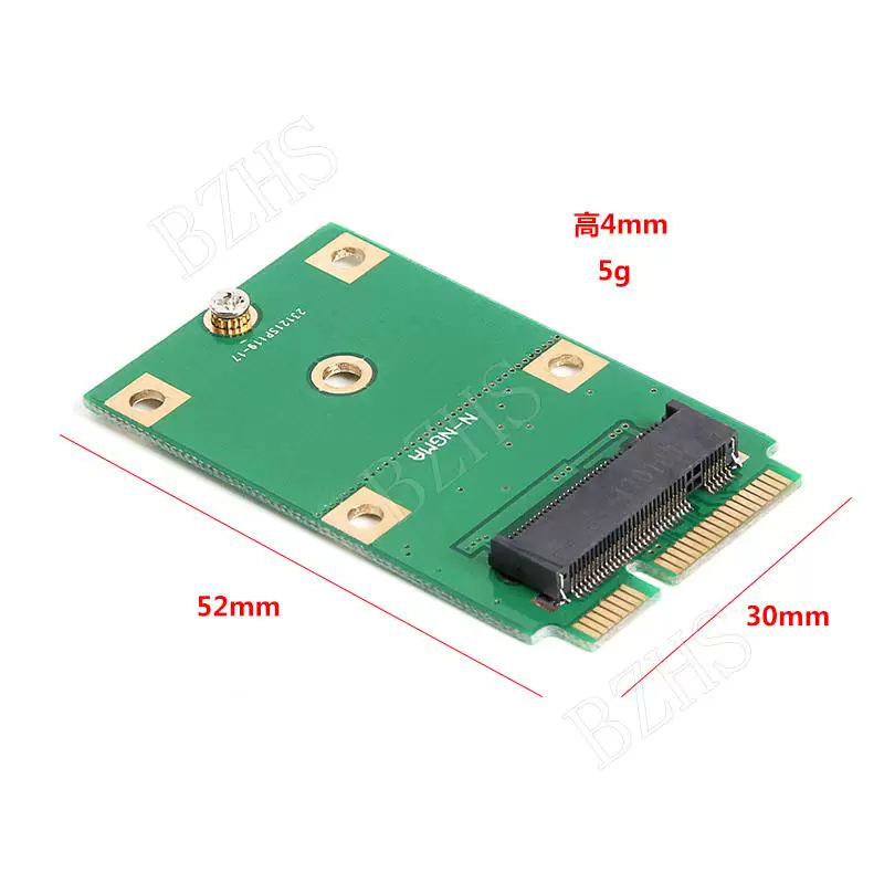 Thẻ chuyển đổi M.2 SSD sang MSATA Thẻ chuyển đổi ổ cứng thể rắn M.2 SSD