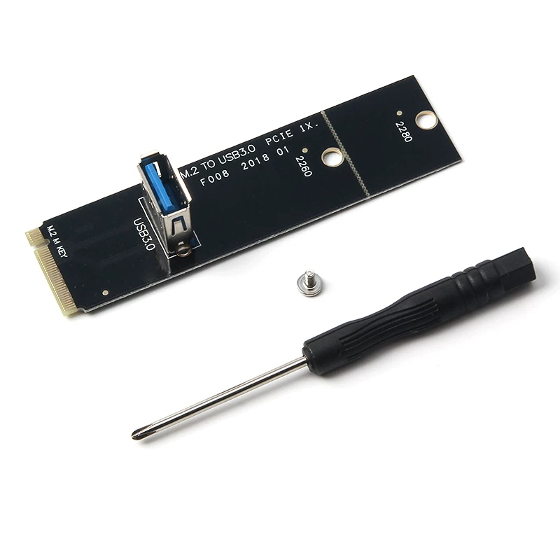 2022 mẫu mới M.2 sang kênh PCI-E USB3.0 M.2 sang kênh PCIE Thẻ chuyển đổi USB3.0