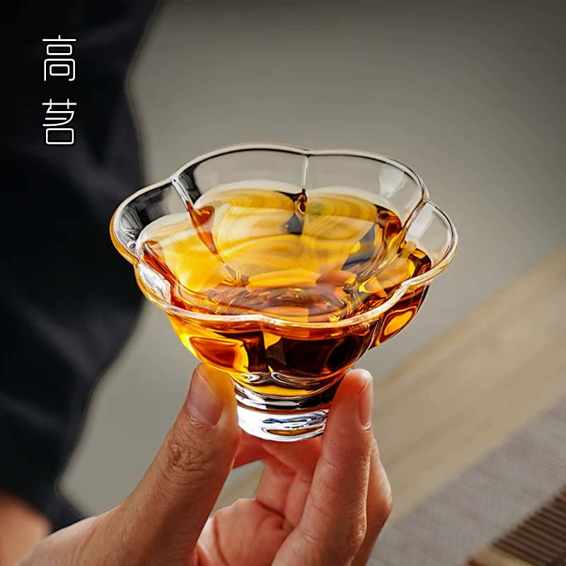 Ly trà tre cao cấp mẫu mới 2025, ly trà sáng tạo dành cho nữ, ly dùng cá nhân, ly nghệ thuật tinh tế, mang lại cảm giác sang trọng
