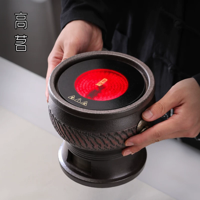 Bếp điện gốm gia dụng, ấm trà hấp cao cấp im lặng, bình đun nước điện kiểu cổ điển Trung Hoa, bếp pha trà đặc biệt để pha trà.