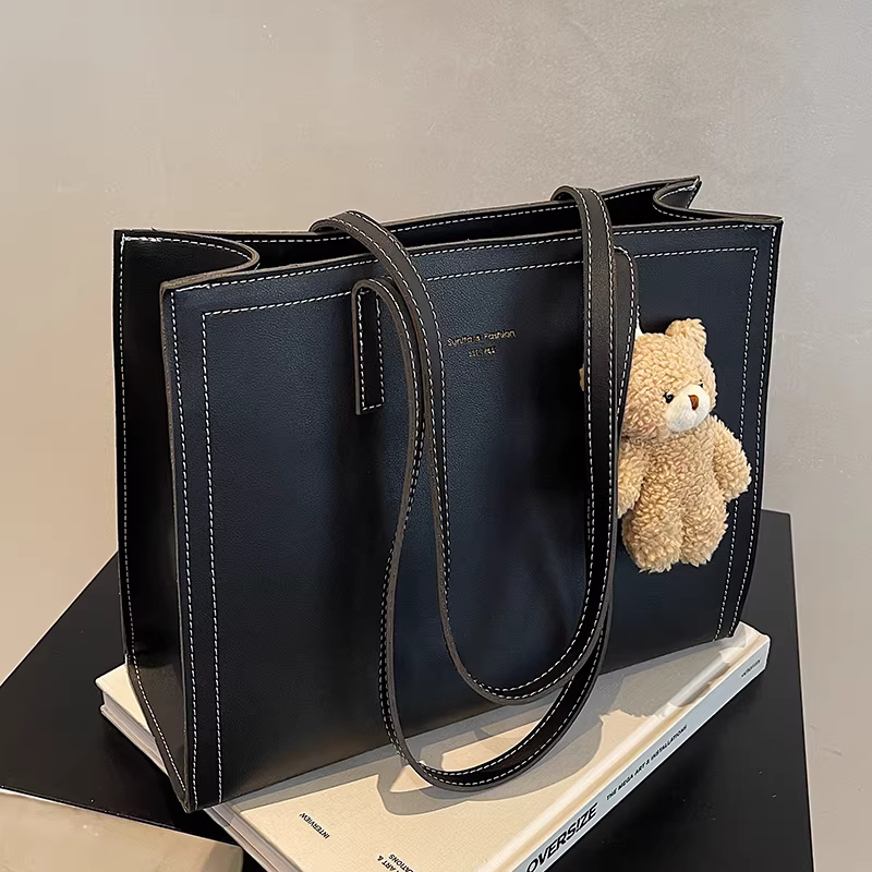 Túi xách nữ cỡ lớn, phong cách độc đáo, mẫu mới xuân hè 2025, túi đeo vai dung tích lớn, túi tote cao cấp.