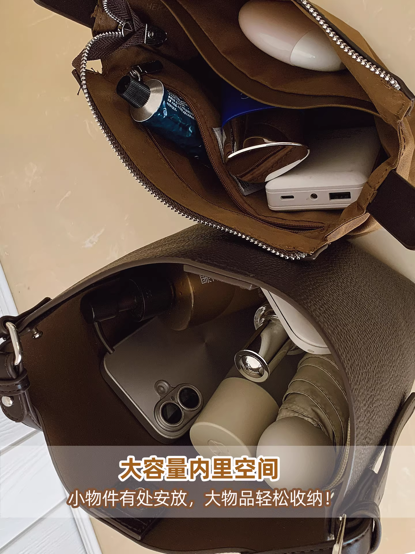 Những mẫu túi xách thời thượng được ưa chuộng năm nay dành cho nữ mùa thu đông 2025, túi đeo chéo một bên vai đa năng kiểu retro mới, túi xách mẹ và con gái, túi đeo vai kiểu xô.