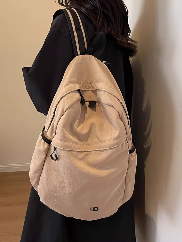 Túi xách dung tích lớn 2025, balo đa năng thời trang dành cho nữ sinh đại học, balo du lịch sành điệu