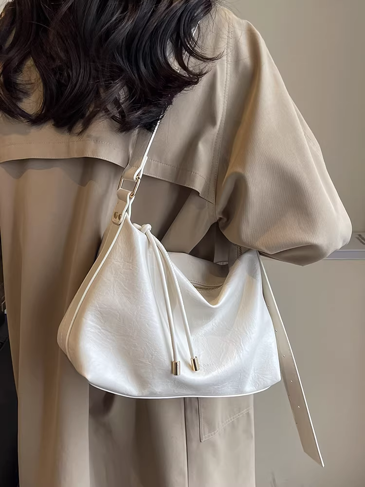 Túi tote nữ, sức chứa lớn, thích hợp cho mùa xuân và mùa hè, có thể đeo chéo, mẫu mới 2025, túi đeo vai đa năng dành cho sinh viên đại học, đi học và đi làm.