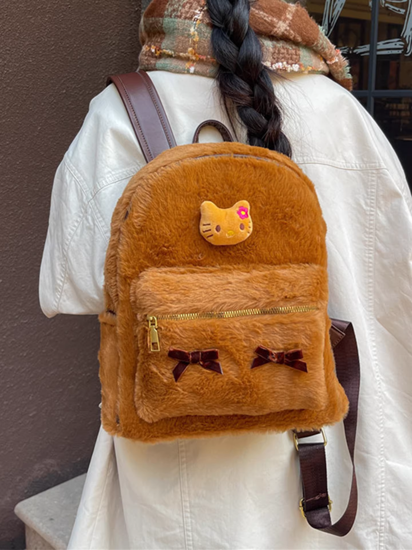 Ba lô nữ, dung tích lớn, balo học sinh, balo du lịch ngoài trời thời trang, nhẹ, thích hợp leo núi