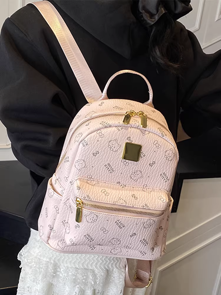 Ba lô dành cho nữ, sức chứa lớn, giản dị, thiết kế độc đáo, thời trang, đa năng, hợp xu hướng, cặp đi học dành cho học sinh, ba lô cao cấp