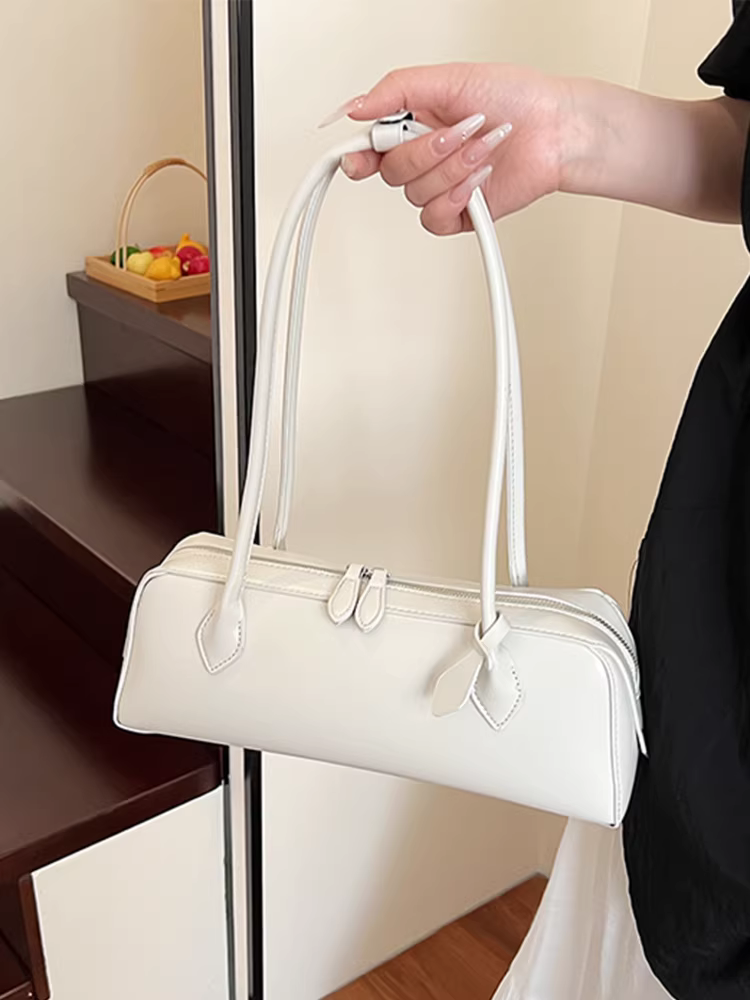 Túi xách nữ cao cấp, kiểu dáng thời thượng, dung tích lớn, thiết kế độc đáo mùa hè 2025, phong cách Hàn Quốc, đeo chéo/vách nách.