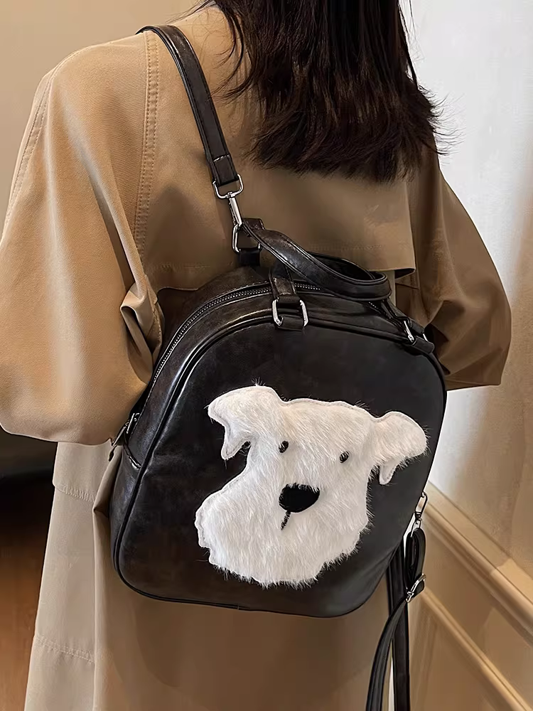 Ba lô nữ, dung tích lớn, kiểu mới 2025, túi xách thời trang, phong cách Hàn Quốc hoạt hình, cặp học sinh, ba lô du lịch cao cấp