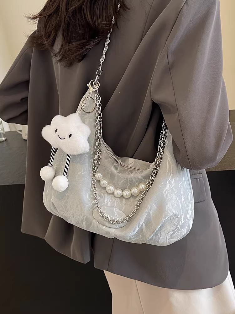 Túi xách nữ cỡ lớn 2025 thiết kế độc đáo thu đông, đeo chéo, đeo vai, đa năng, cao cấp, kiểu đeo nách